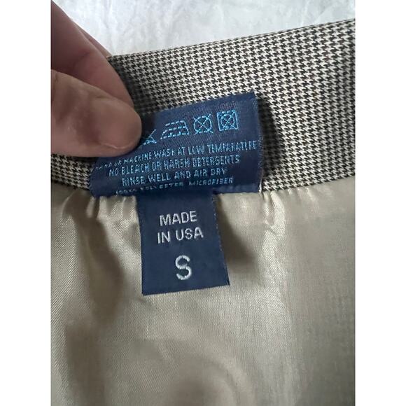 Sunderland of Scotland Tan Vest Size S Golf Wear Lightweight Performance Durable - Picture 7 of 8